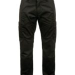 Komforto stretch kelnes juoda